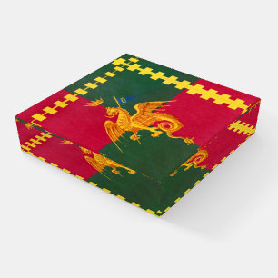 Contrada del Drago (Dragon) Palio di Siena Paperweight
