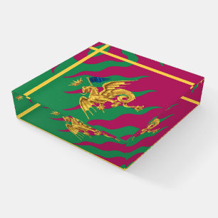 Contrada del Drago (Dragon) Palio di Siena Paperweight