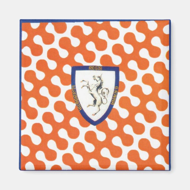 Contrada del Leocorno (Unicorn)  Palio Magnet (Front)