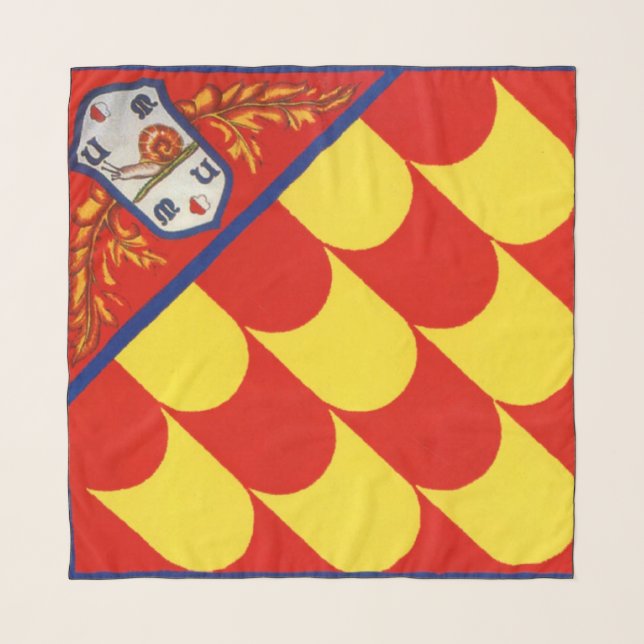 Contrada della Chiocciola (Snail) Palio Scarf (Front)