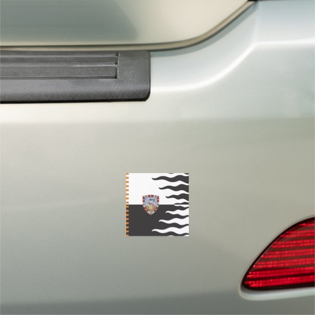 Contrada della Lupa (She-Wolf) Palio di Siena Car Magnet (In Situ)