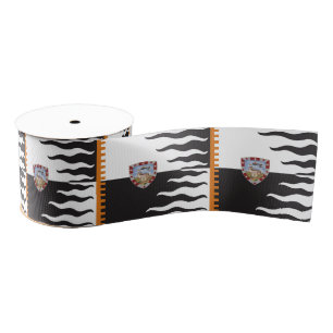 Contrada della Lupa (She-Wolf) Palio di Siena Grosgrain Ribbon