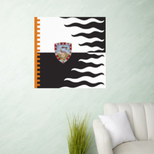 Contrada della Lupa (She-Wolf) Palio di Siena Wall Decal