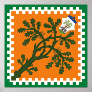 Contrada della Selva (Forest) Palio di Siena Poster