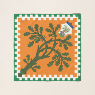 Contrada della Selva (Forest) Palio di Siena Scarf