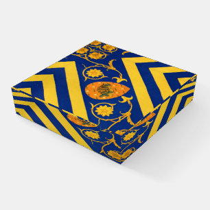 Contrada della Tartuca (Tortoise) Palio di Siena Paperweight