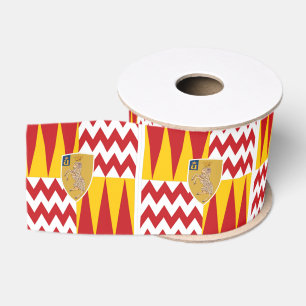 Contrada di Valdimontone (Valley of the Ram) Grosgrain Ribbon