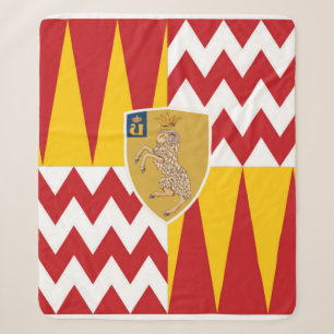 Contrada di Valdimontone (Valley of the Ram) Sherpa Blanket