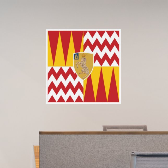 Contrada di Valdimontone (Valley of the Ram) Wall Decal (Office)