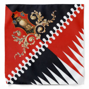 Contrada Priora della Civetta (Owl) Palio di Siena Bandana