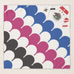 Contrada Sovrana dell' Istrice - Porcupine Scarf<br><div class="desc">Contrada Sovrana dell'Istrice  (Porcupine) Palio di Siena flag banner</div>