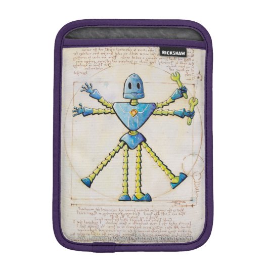 Contrary Robot Tablet Sleeve For iPad Mini (Front)