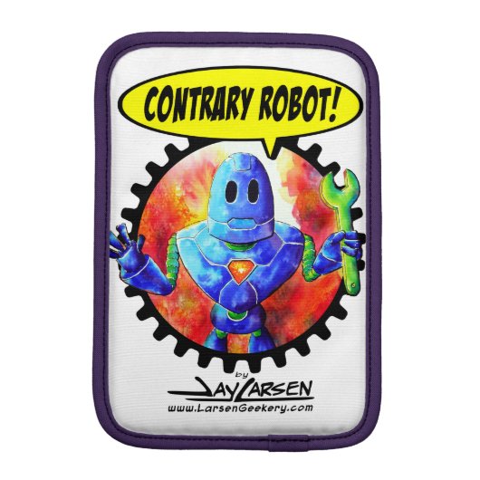 Contrary Robot Tablet Sleeve For iPad Mini (Back)