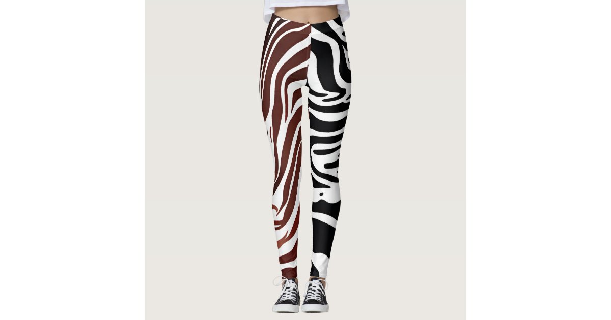 Black Pink Stripes Comfy Name Sportswear Workout Leggings