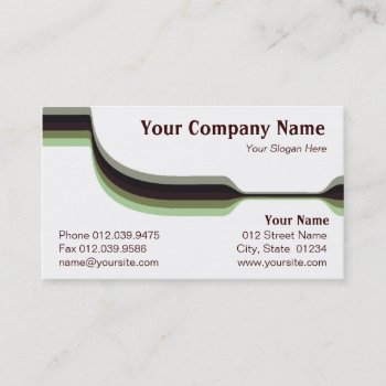 Contrasting Camouflage Business Card by kingkaoa at Zazzle