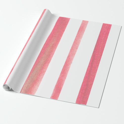 Contrasting Lines Thick Brown and Thin White Wrapping Paper