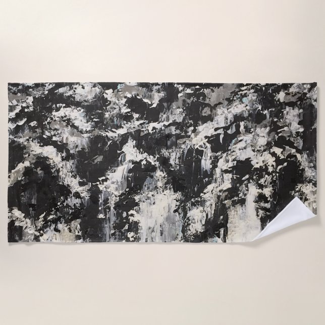 Contrasting Obsessions Beach Towels (Front)