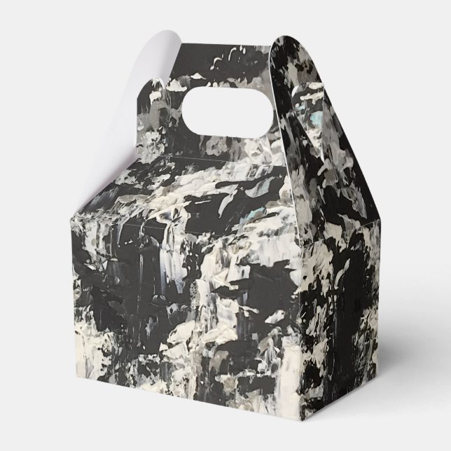 Contrasting Obsessions Favor Box (Front Side)