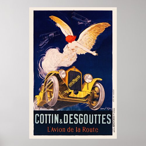 Contratto France Vintage Poster 1922