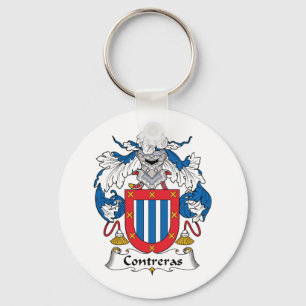 Contreras Family Crest Keychain