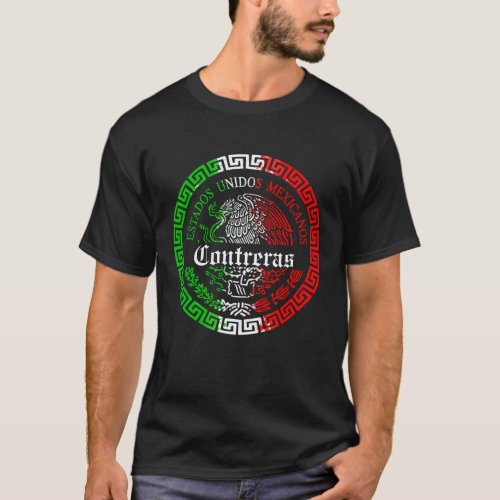 Contreras Last name mexico shirt