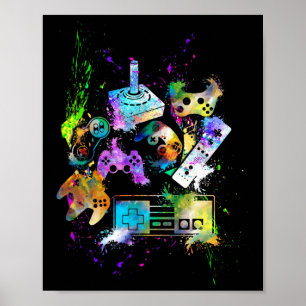 Control All The Things Video Game Controller 2 Poster