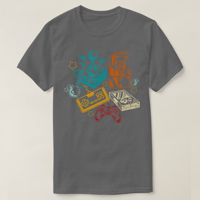 Control all the Things Video Game Controller For M T-Shirt (Design Front)