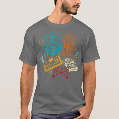 Control all the Things Video Game Controller For M T_Shirt