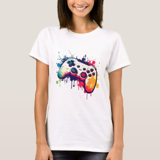 Control All The Things Video Game Controller Gamer T-Shirt