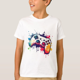 Control All The Things Video Game Controller Gamer T-Shirt