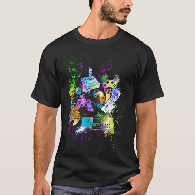 Control all the Things Video Game Controller T-Shirt (Front)