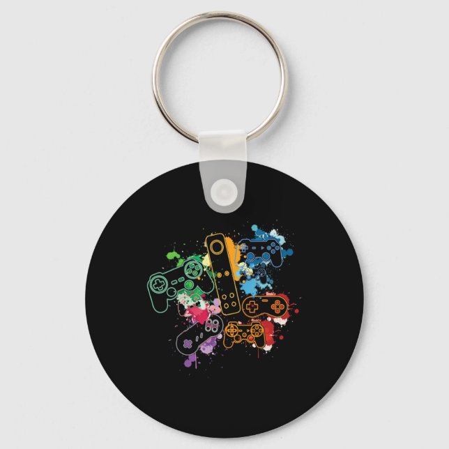 Control All Things With The Video Game Controller  Keychain (Front)