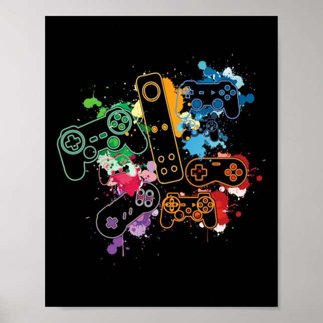 Control All Things With The Video Game Controller  Poster (Front)