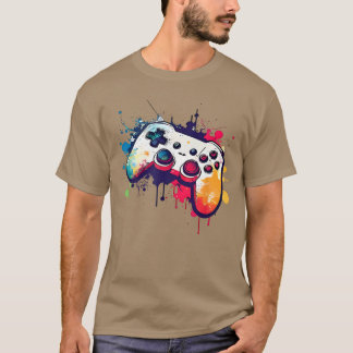 Control Allhehings Video Game Controller Gamer Boy T-Shirt