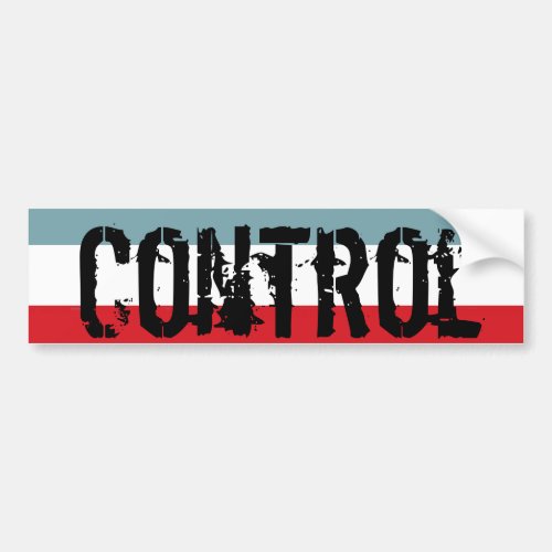 Control Bumper Sticker