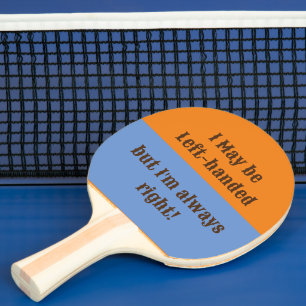 Control Freak: Ping Pong Paddles with Exceptional