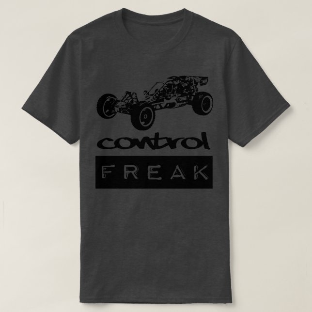 Control Freak RC Baja Buggy T-Shirt (Design Front)