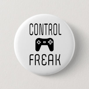 Control Freak Video Game Gamer Button