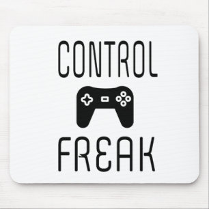 Control Freak Video Game Gamer Mouse Pad