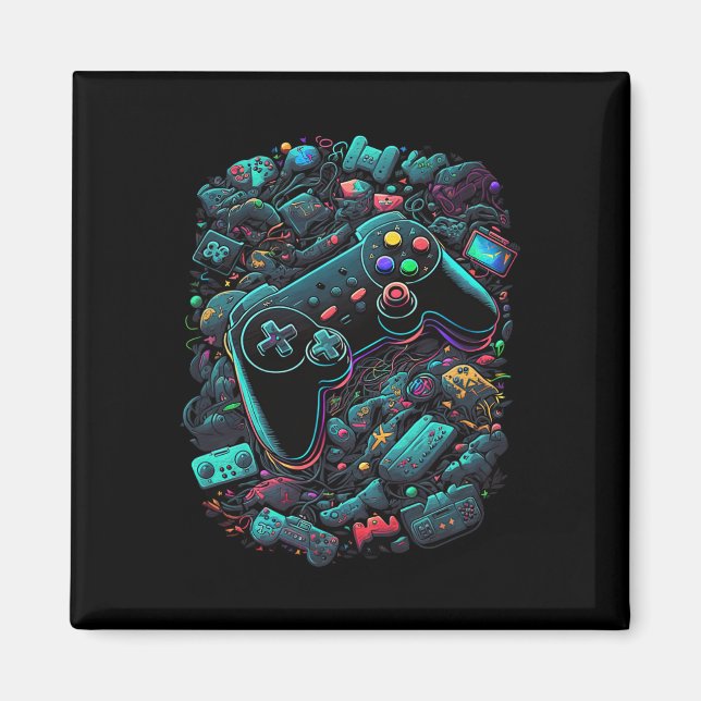 Control Gamer Video Game Controller 13  Magnet (Front)