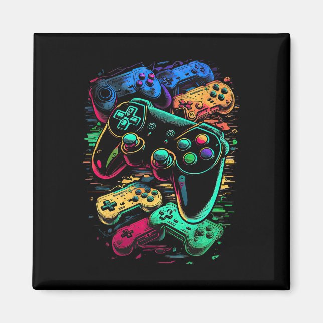 Control Gamer Video Game Controller 17  Magnet (Front)