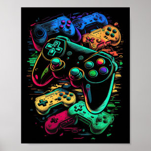 Control Gamer Video Game Controller 17 Poster
