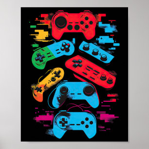 Control Gamer Video Game Controller 18 Poster