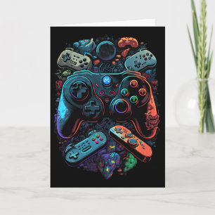 Control Gamer Video Game Controller 19 Card