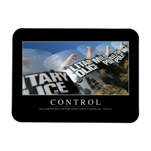 Control: Inspirational Quote Magnet