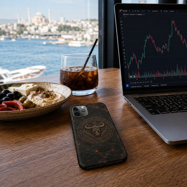 Control Is Seeing the Opening | Dark Ember Bull Case-Mate iPhone Case (Creator Uploaded)