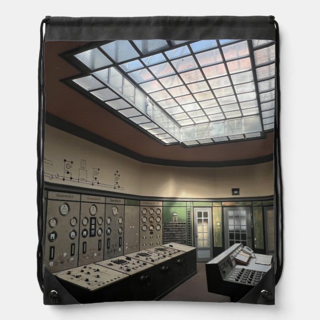 Control Room Drawstring Bag (Front)