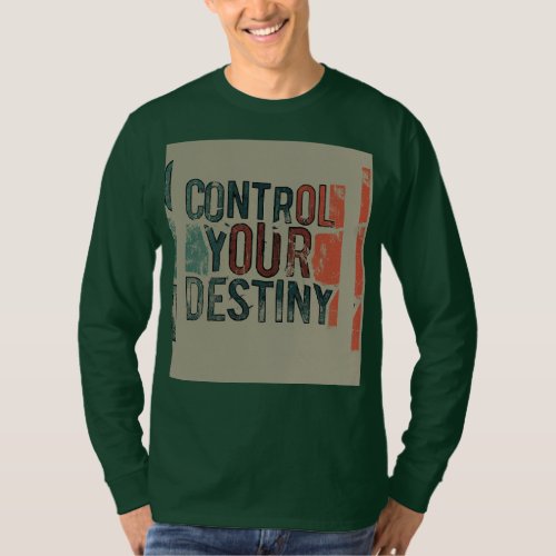 Control your destiny T_Shirt