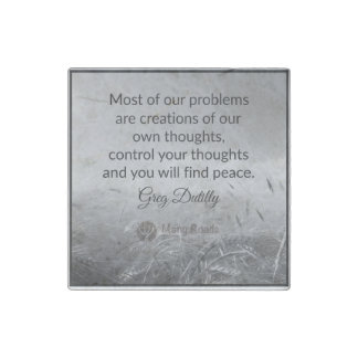 "Control Your Thoughts" Magnet by Greg Dutilly