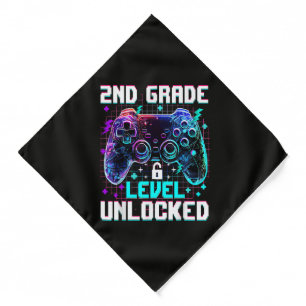 Controller 2nd Grade Level Unlocked First Day Bandana